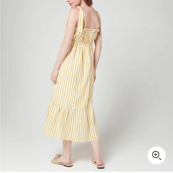 Faithfull the Brand Gia Midi Dress - Picture 3 of 10